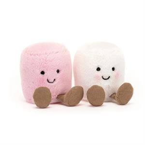 Jellycat Amuseable Pink & White Marshmallows